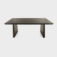 Finnian Dining Table in Dark Walnut