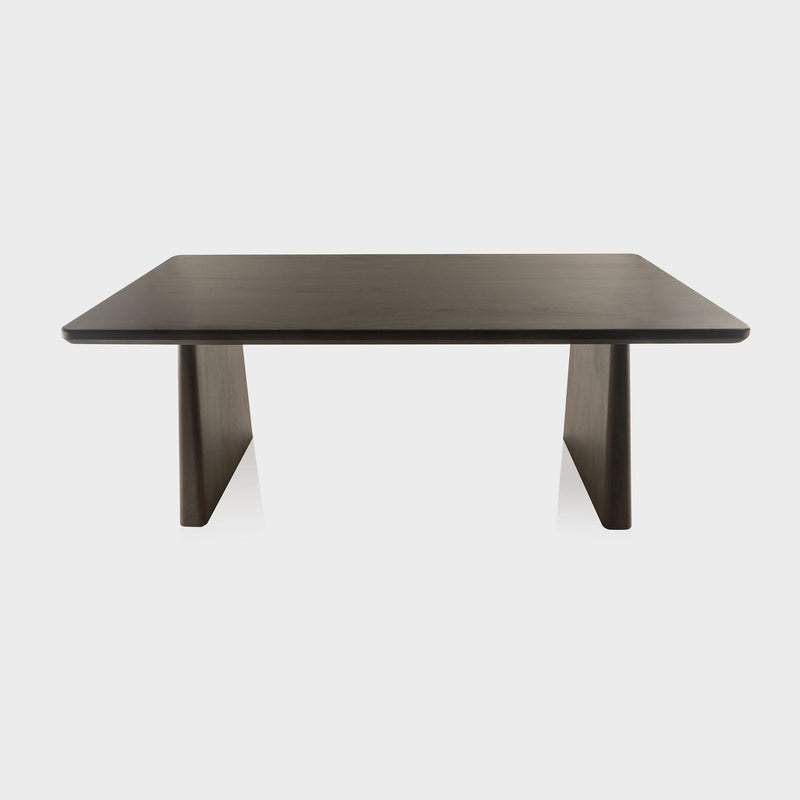 Finnian Dining Table in Dark Walnut
