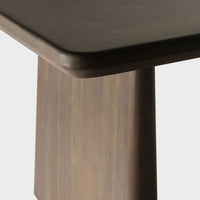 Finnian Dining Table in Dark Walnut