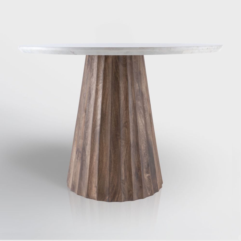 Naveen Condo Dining table in Medium Walnut