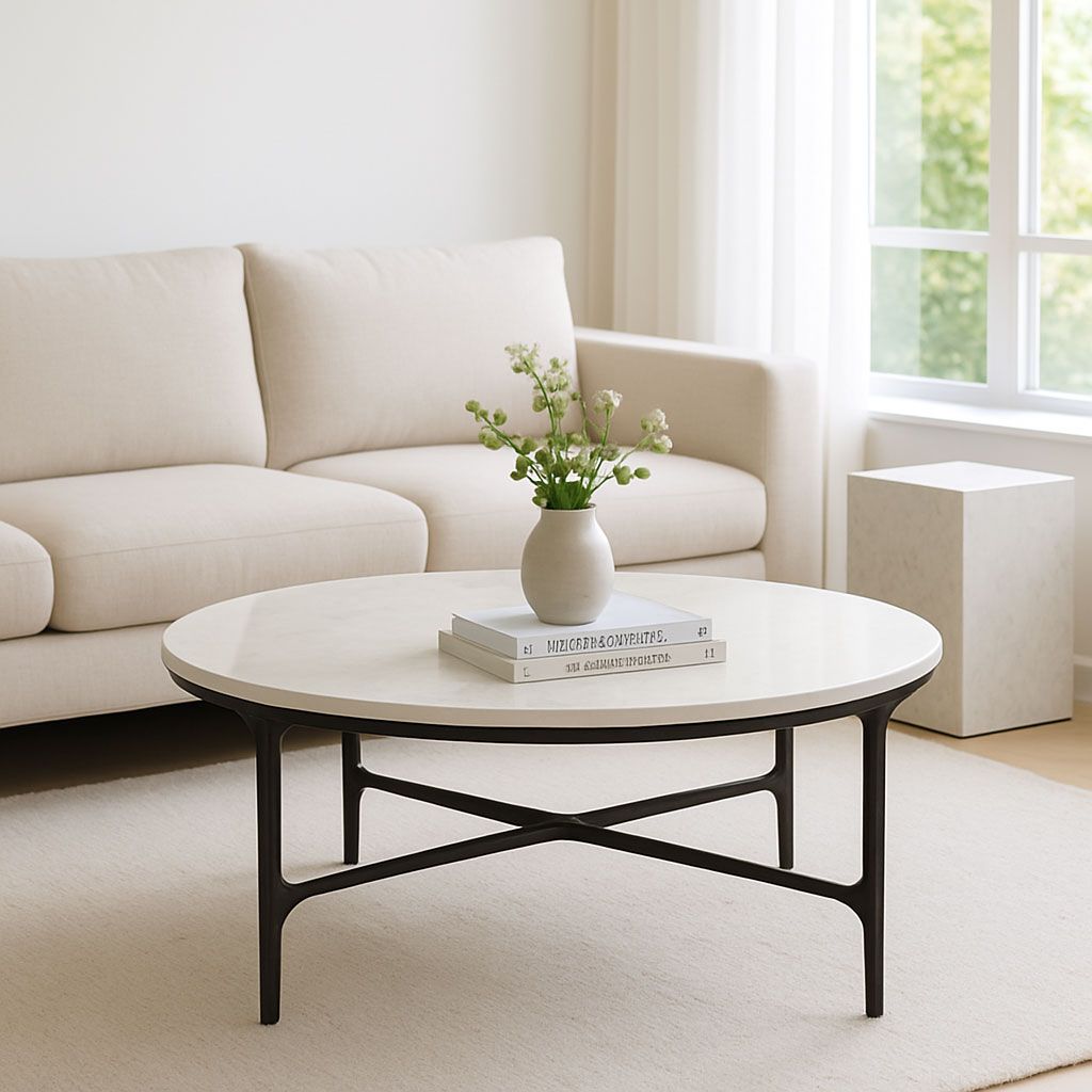 Erina Round Coffee Table