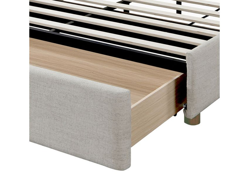 Andover Upholstered Bed w/storage