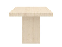 Aurelia Travertine Rectangular Dining Table