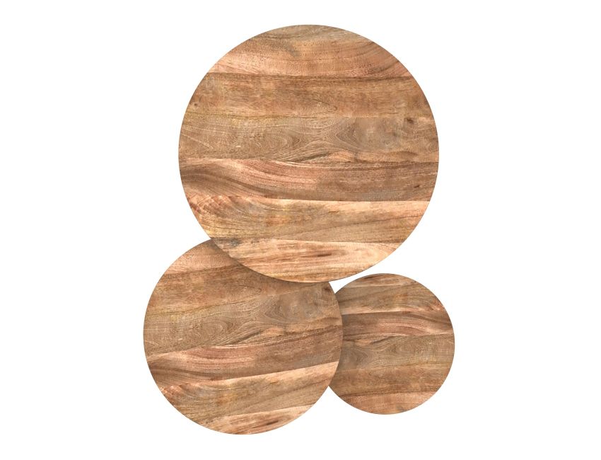 Darsh 3pc Nesting Coffee Table Set