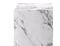 Artemis Bulgari White Square Accent Table