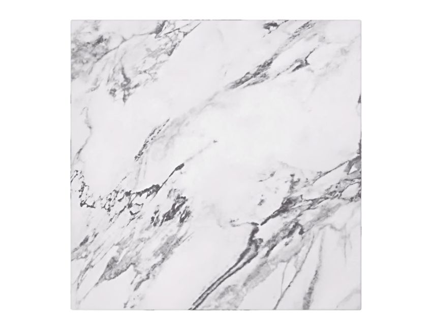 Artemis Bulgari White Square Accent Table