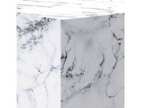 Artemis Bulgari White Tall accent table