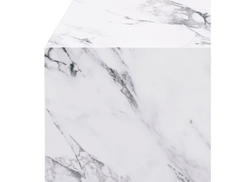 Artemis Bulgari White Tall accent table