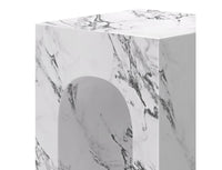Atticus Bulgari White Arched Accent Table