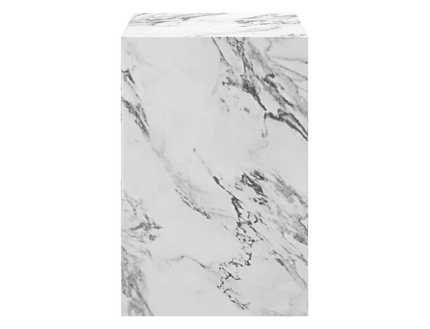 Atticus Bulgari White Arched Accent Table