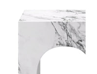 Atticus Bulgari White Arched Accent Table