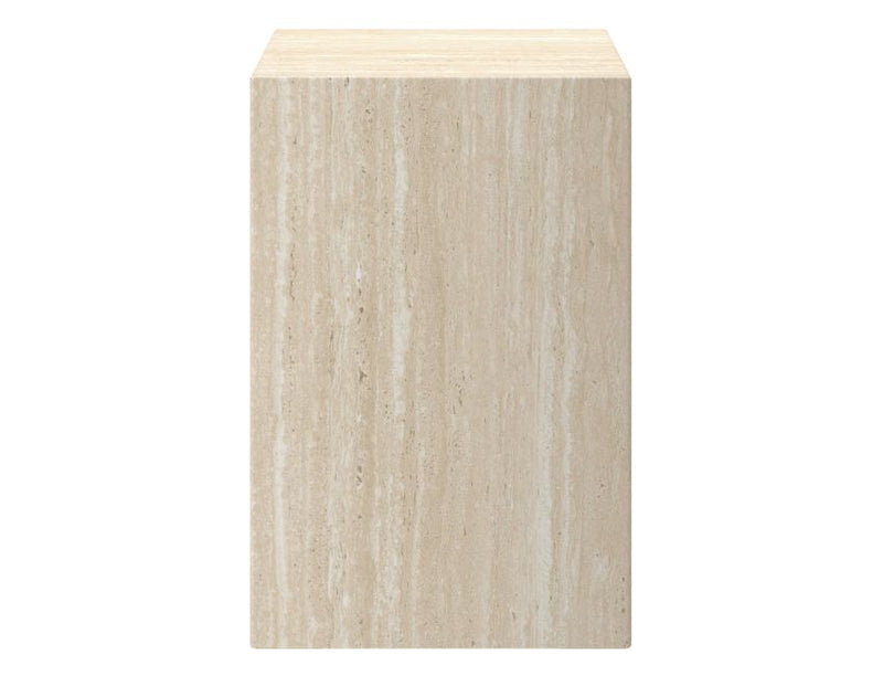 Atticus Travertine Accent Table