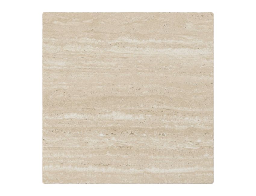 Atticus Travertine Accent Table