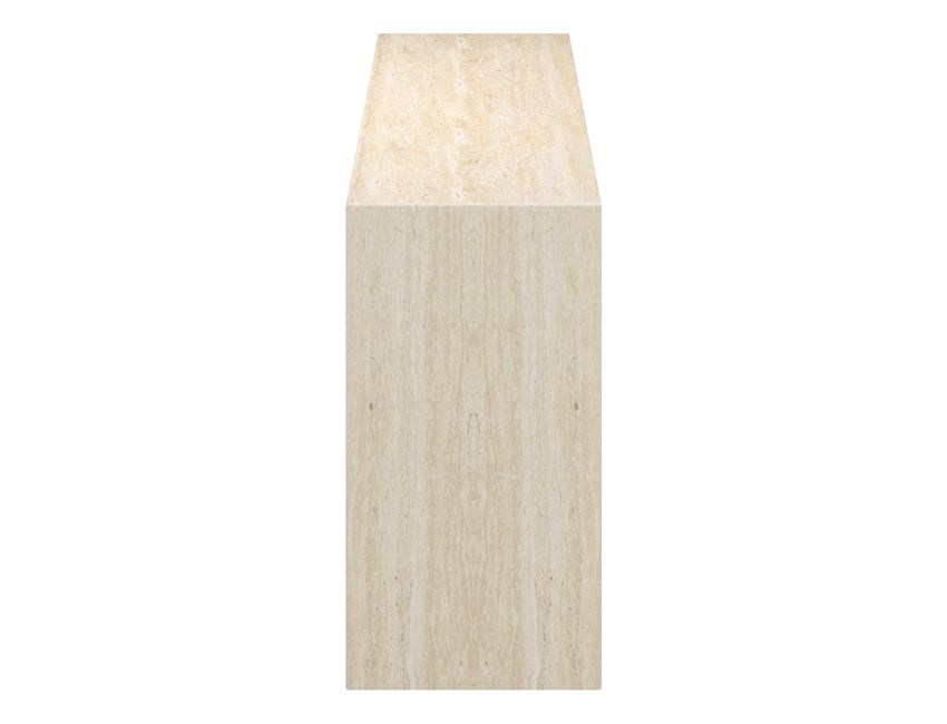 Atticus Travertine Grade Grand Console Table