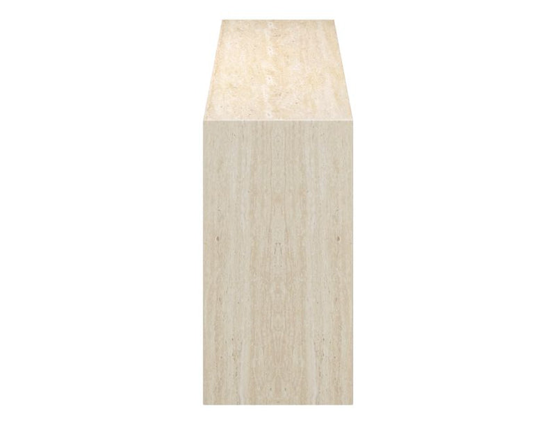 Atticus Travertine Grade Grand Console Table