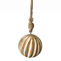 Carved Ornaments  set of 4