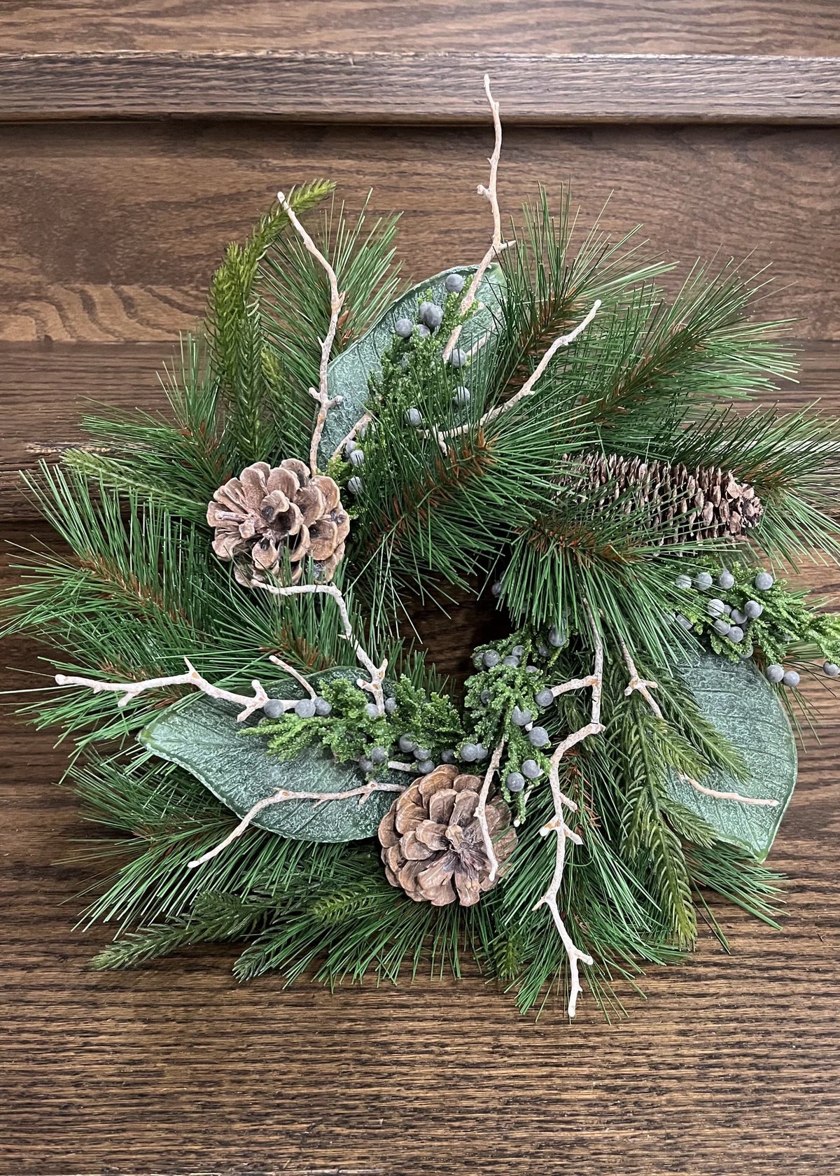 Holiday Greens Candle Ring