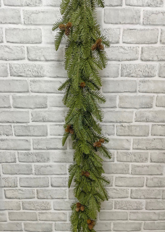 Balsam Garland w/ Cones