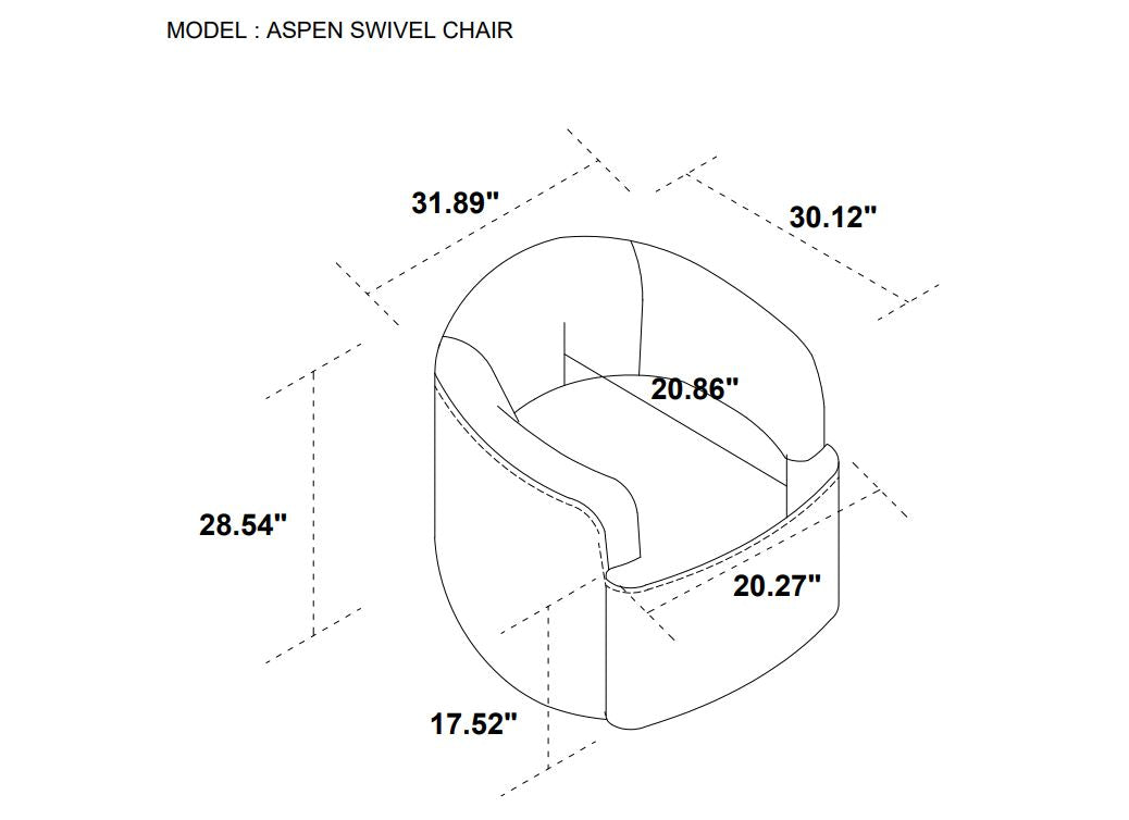 Aspen Swivel Chair