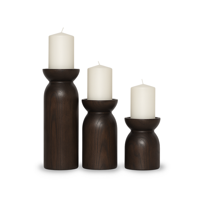 Fawn Pillar Candle Holder