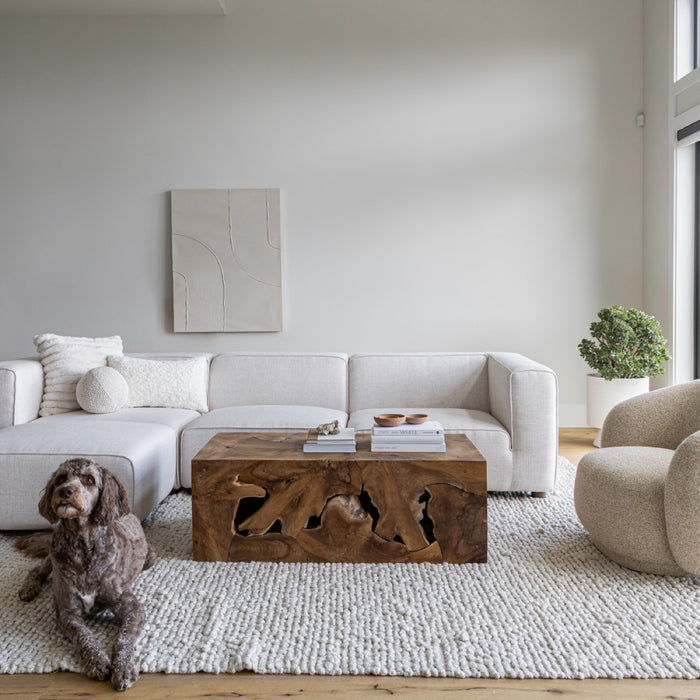 Natura Flow Rectangular coffee table