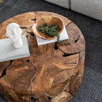 Natura Flow Round coffee table