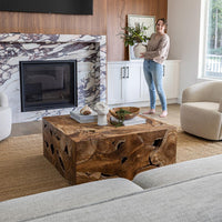 Natura Square Coffee table-large