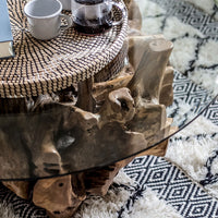 Natura Round Root Coffee Table - Large