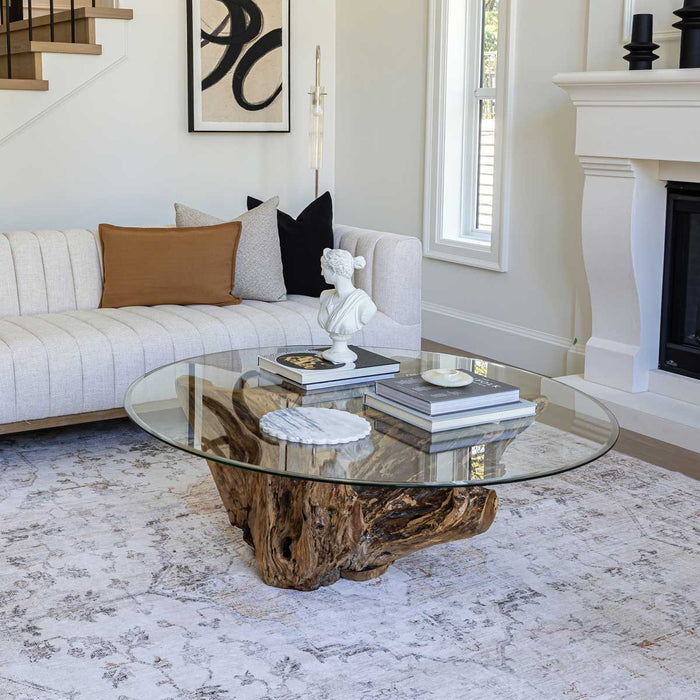 Natura Round Root Coffee Table - Small
